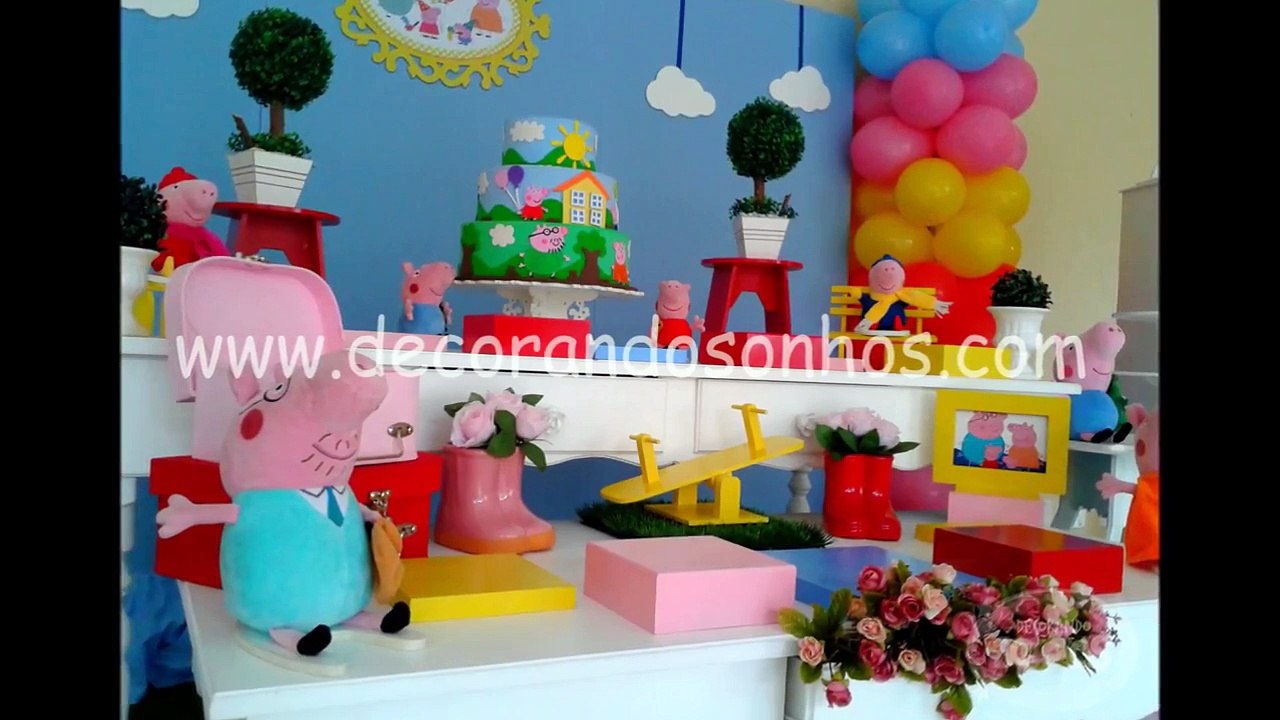 Decoração Peppa Pig