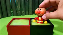 アンパンマン アニメ❤おもちゃ スライムのお風呂にバイキンマンご機嫌♪Anpanman toys anime