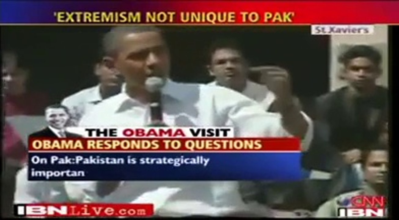 Indian Student “Why Doesn’t America Consider Pakistan a Terrorist State?” Watch Obama’s Excellent Reply