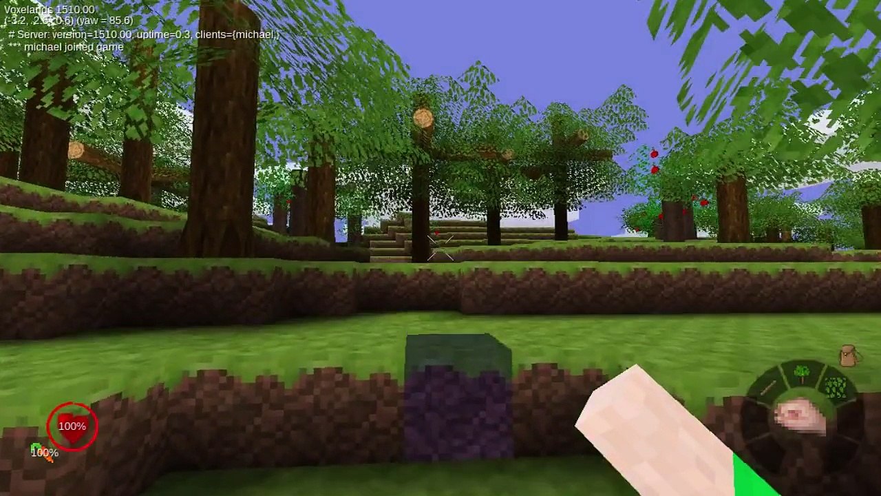 HowTo Voxelands 1510 - Erste Werkzeuge erhalten