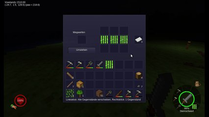 HowTo Voxelands 1510 - Spawnpoint festlegen / Spawnflagge craften