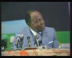 Le discours de Houphouét sur Alassane ouattara