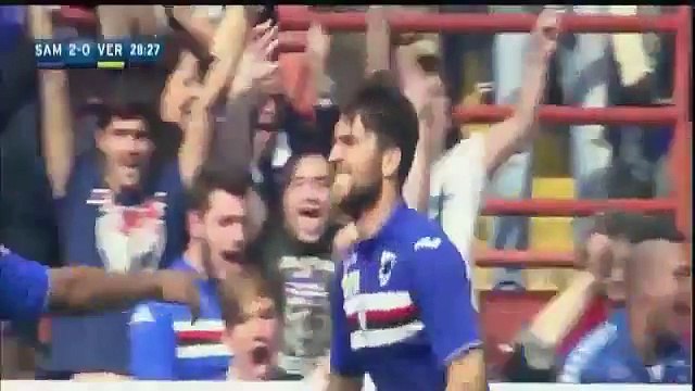 Sampdoria vs Hellas Verona 4-1 All Goals & Highlights Serie A 25.10.2015
