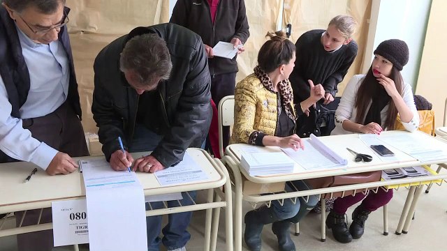 Se abren las urnas, los argentinos eligen nuevo presidente