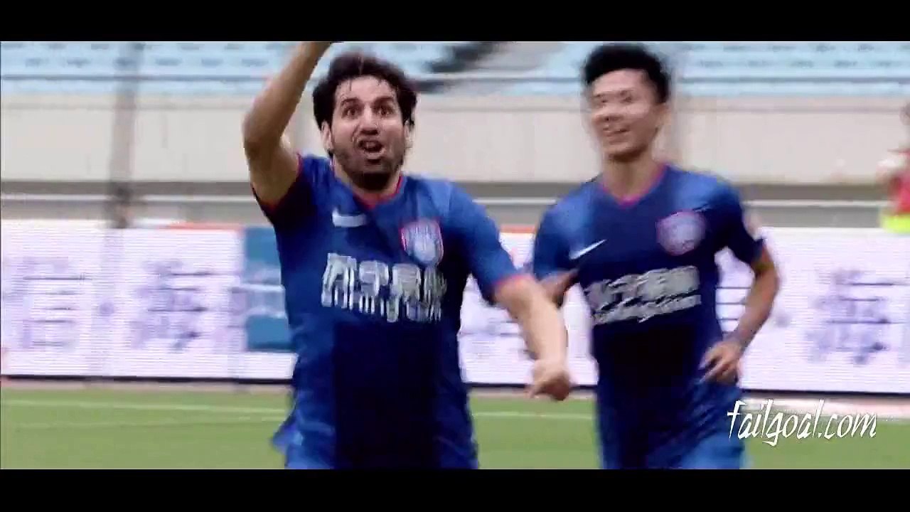 Sergio Escudero Incredible Bicycle Kick Goals Jiangsu Sainty VS Hangzhou Greentown