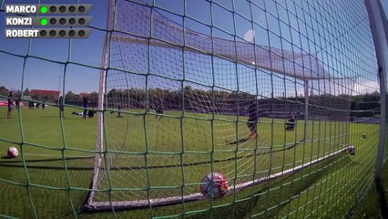 PENALTY CHALLENGE vs LEWANDOWSKI