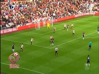 اهداف مباراة - سندرلاند 3-0 نيوكاسل يونايتد
