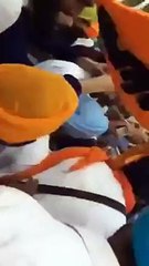 Bhagwant Mann drunk during shaheedi smagam of singhs killed by police