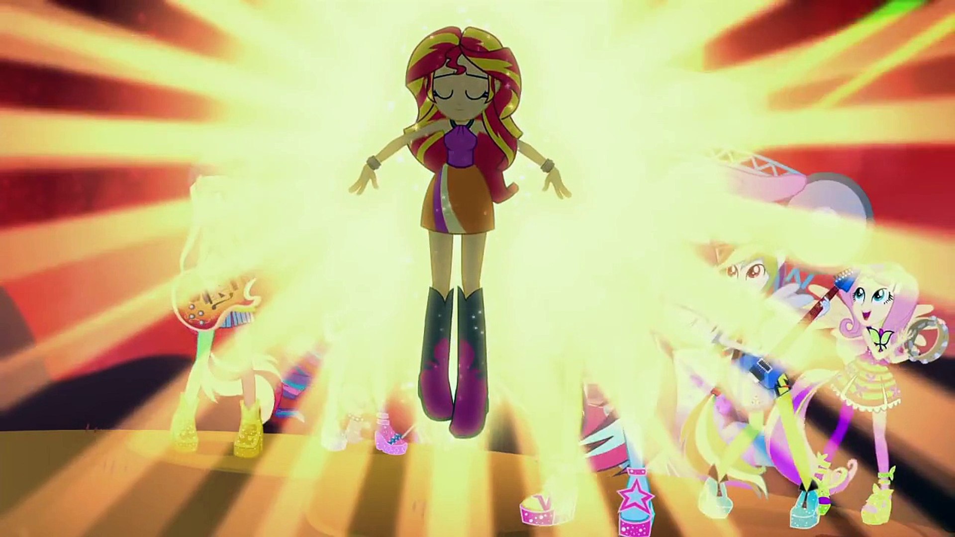 Poupée My Little Pony Equestria Girls – Sunny Flare – Style Sportif – Occasion