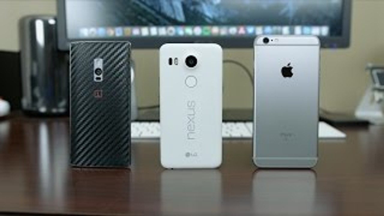 Nexus 5X vs iPhone 6S Plus vs OnePlus 2_ Fingerprint Scanner Speed Test -