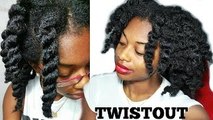 Natural Hair | Twist Out On Blow Dried Hair
