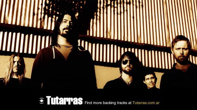 Foo Fighters - no way back [Guitar Backing tracks]