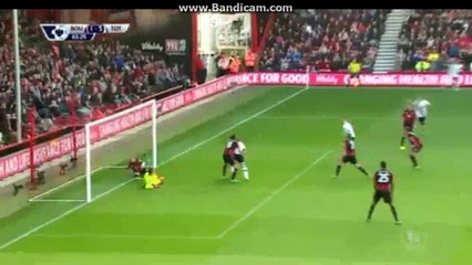 Hat trick by Harry Kane Bournemouth1-5 Tottenham25/10/2015