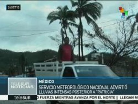 México: daños materiales y derrumbes tras el paso de Patricia