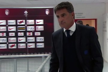 L'arrivée du bus de l'OM à Lille