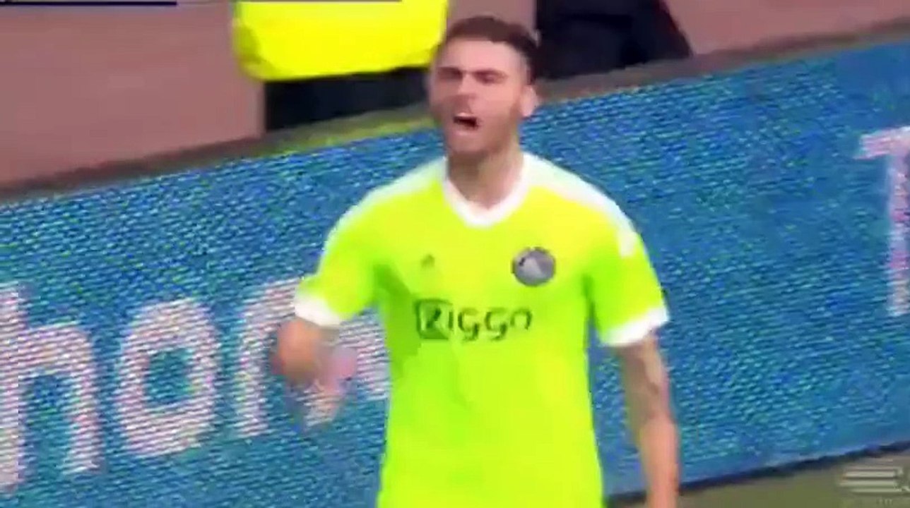 Lasse Schone Goal ¦ Vitesse Arnhem 1 - 3 Ajax ¦ Eredivisie 2015