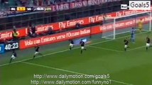 Luiz Adriano Goal AC Milan 2 - 1 Sassuolo Serie A 25-10-2015