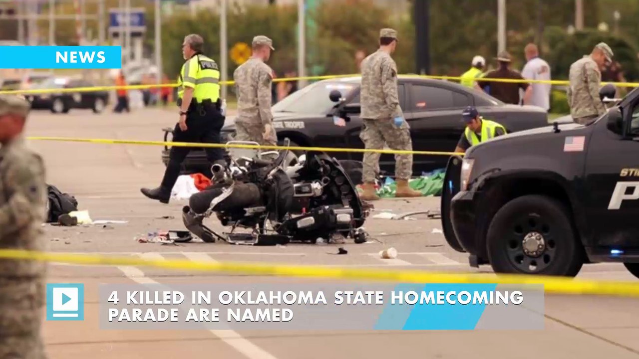 4 killed in Oklahoma State homecoming parade are named