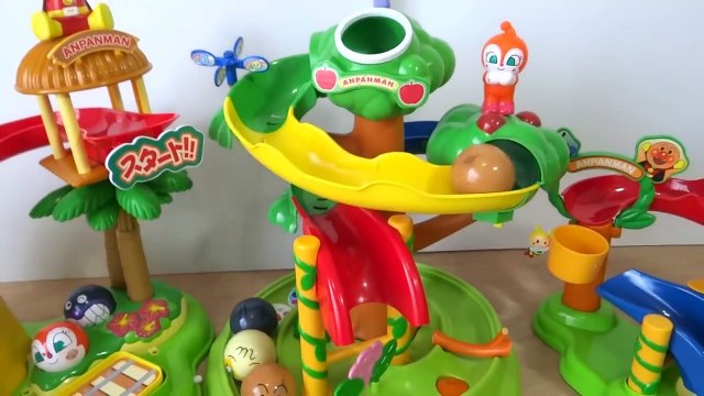 アンパンマン おもちゃコロコロ大冒険数の木とのぼってコロコロと大冒険の島