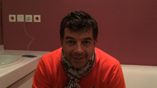 Stéphane Plaza au salon de l'habitat de Fougères