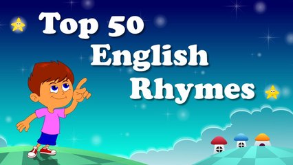 Top 50 Hit Songs - English Nursery Rhymes - Popular Collection Of Animated Rhymes For Kids