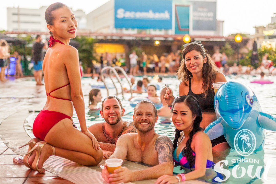 Vietnam's Sexiest Pool Party | Saigon Soul