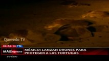 MEXICO LANZAN DRONES PARA PROTEGER A LAS TORTUGAS.