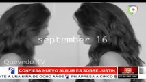 Selena Gomez dedica su nuevo disco a Justin Bieber
