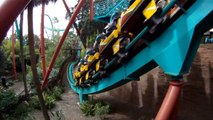 Kumba Roller Coaster POV Front Seat Amazing 1080p HD Footage Busch Gardens Tampa FL