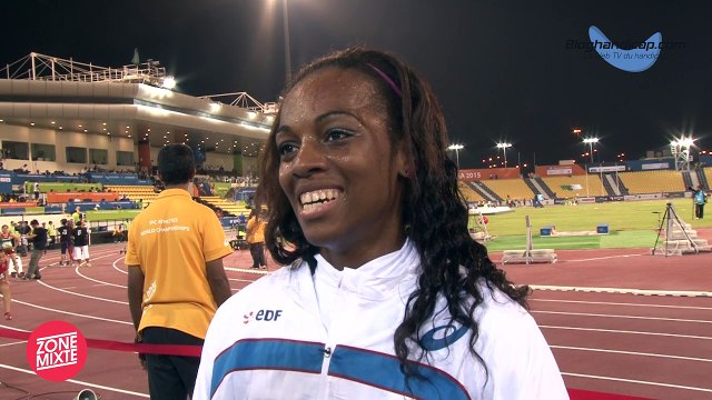 Mandy François-Elie - Finale 400m T37 - Médaille d'argent