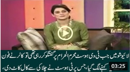 What Caller Said That Show Host Disconnected The Call