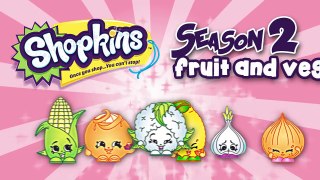 Shopkins Season 2 Fruit and Veg Team Characters by Cartoon Toy WebTV