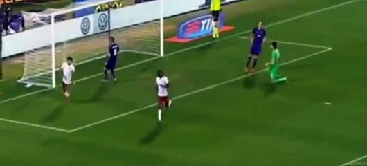 Gervinho Goal - Fiorentina vs AS Roma 0-2 Serie A 2015 HD