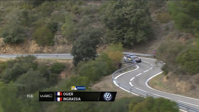 WRC, Espagne - La réaction de Mikkelsen après le crash d'Ogier