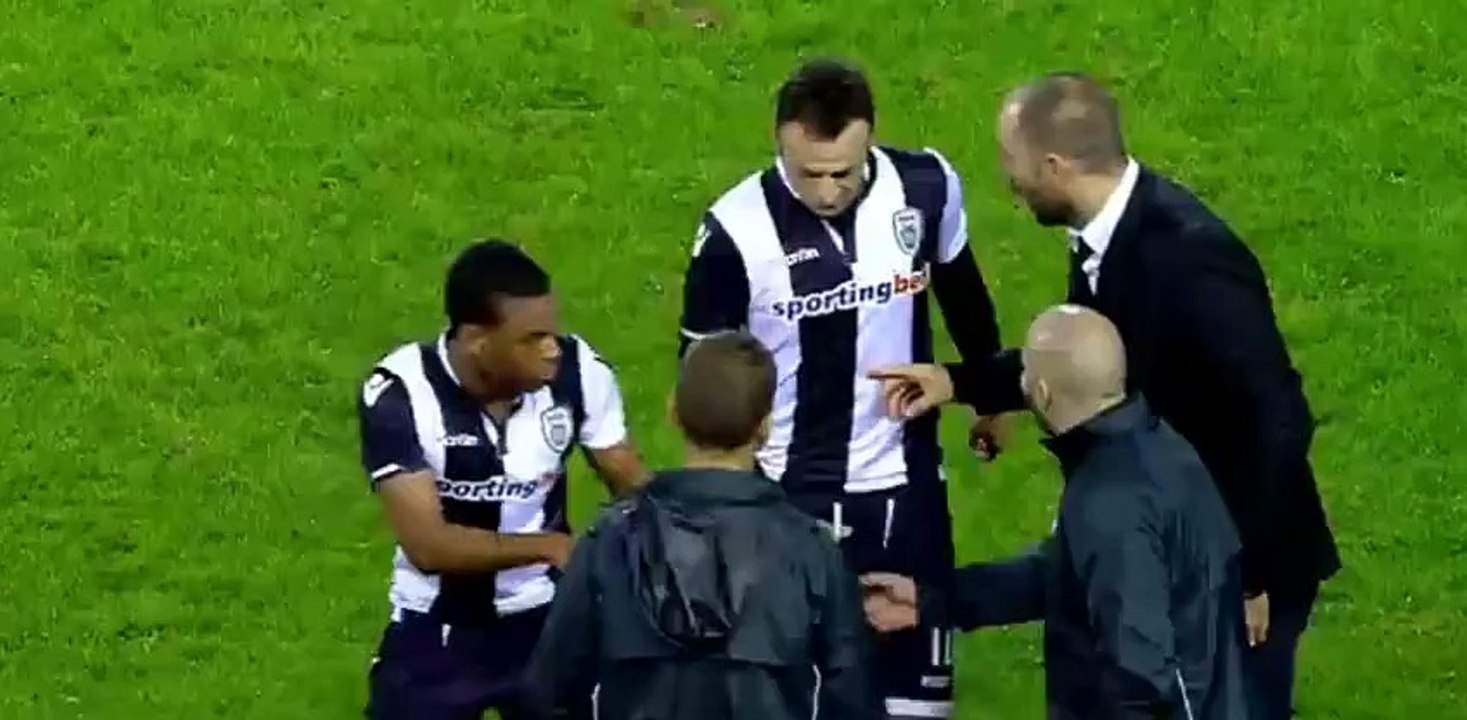 Berbatov Goal - PAOK vs Panathinaikos 1-0 Greek Super League 2015 HD