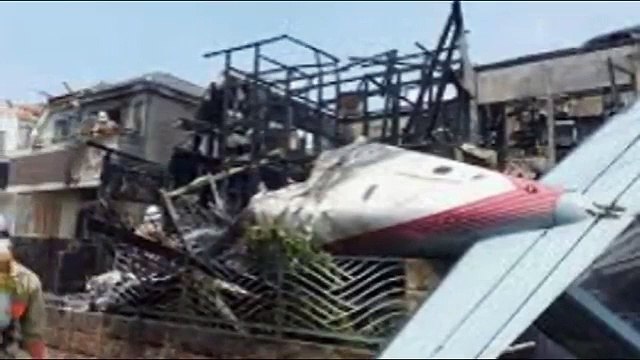 Small Plane Crashes Into Tokyo Residential Area