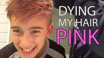 DYING MY HAIR PINK FOR BREAST CANCER