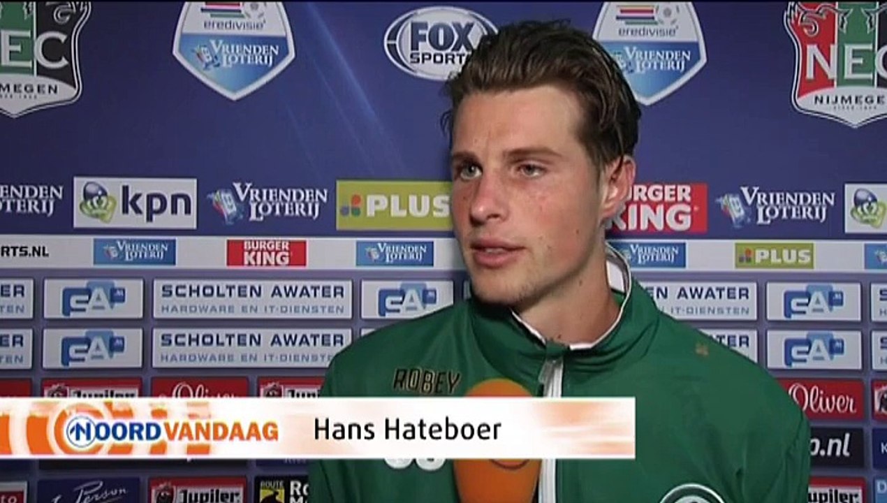 Hateboer: Regels rondom penalty zijn onduidelijk - RTV Noord