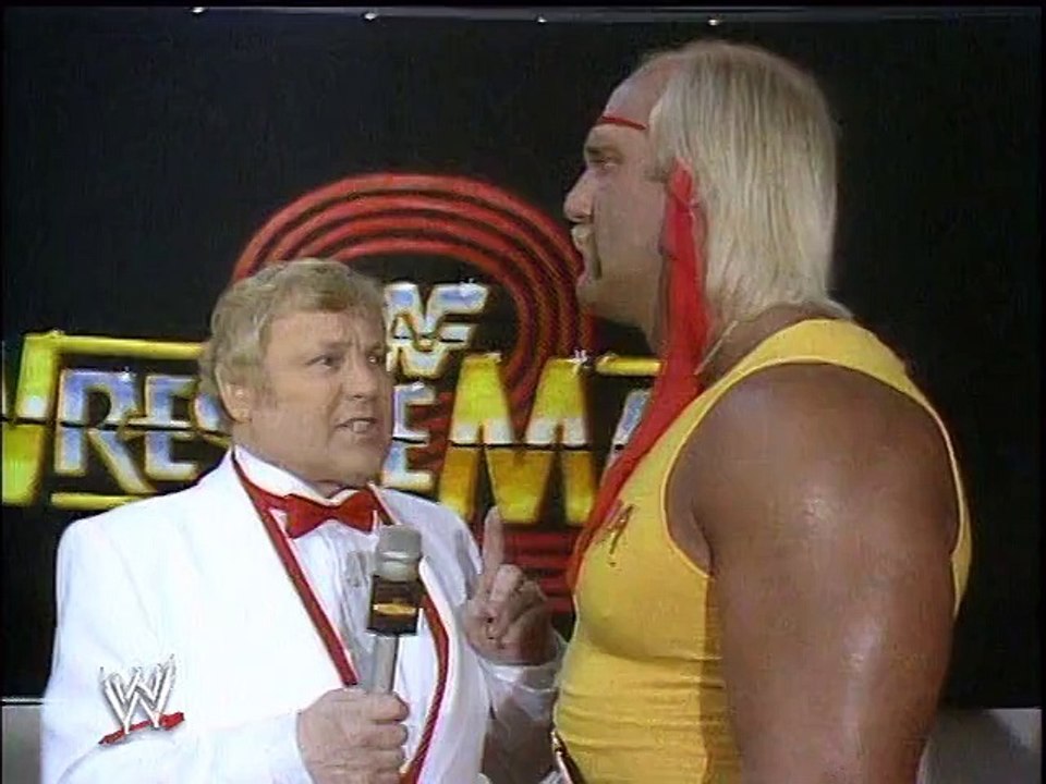 WWF Wrestlemania II - Hulk Hogan Second Interview