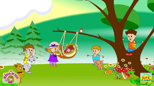 Rock-a-Bye Baby | Nursery Rhyme | Lullabies for babies by KidsCamp