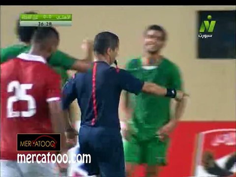 عبد الله السعيد يسجل الهدف الأول للاهلى فى شباك غزل المحلة على طريقتة الخاصة