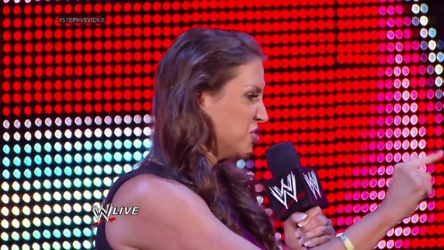 Vickie Guerrero vs. Stephanie McMahon- Raw, June 23, 2014