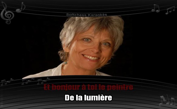 Karaoké Nicole Rieu - Et bonjour à toi, l'artiste