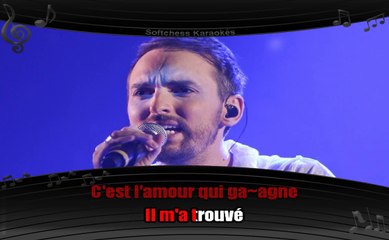 Karaoké Christophe Willem - L'amour me gagne