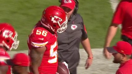 Chiefs Derrick Johnson intercepts Steelers Landry Jones