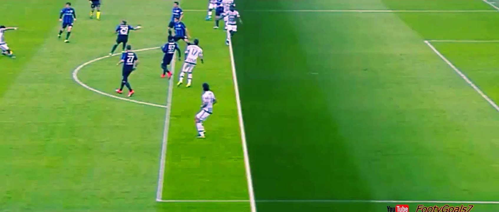 Paulo Dybala Amazing Goal - Juventus vs Atalanta 1-0 (Serie A 2015)