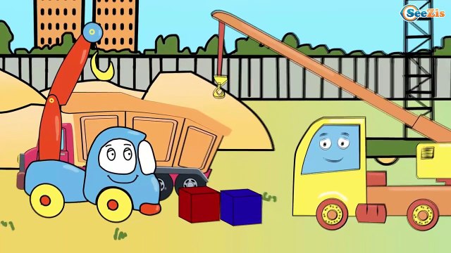✔ Мультики про Машинки. Кран и его друзья на строительной площадке. Сборник для детей ✔