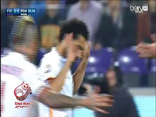 اهداف مباراة - فيورنتينا 1-2 روما