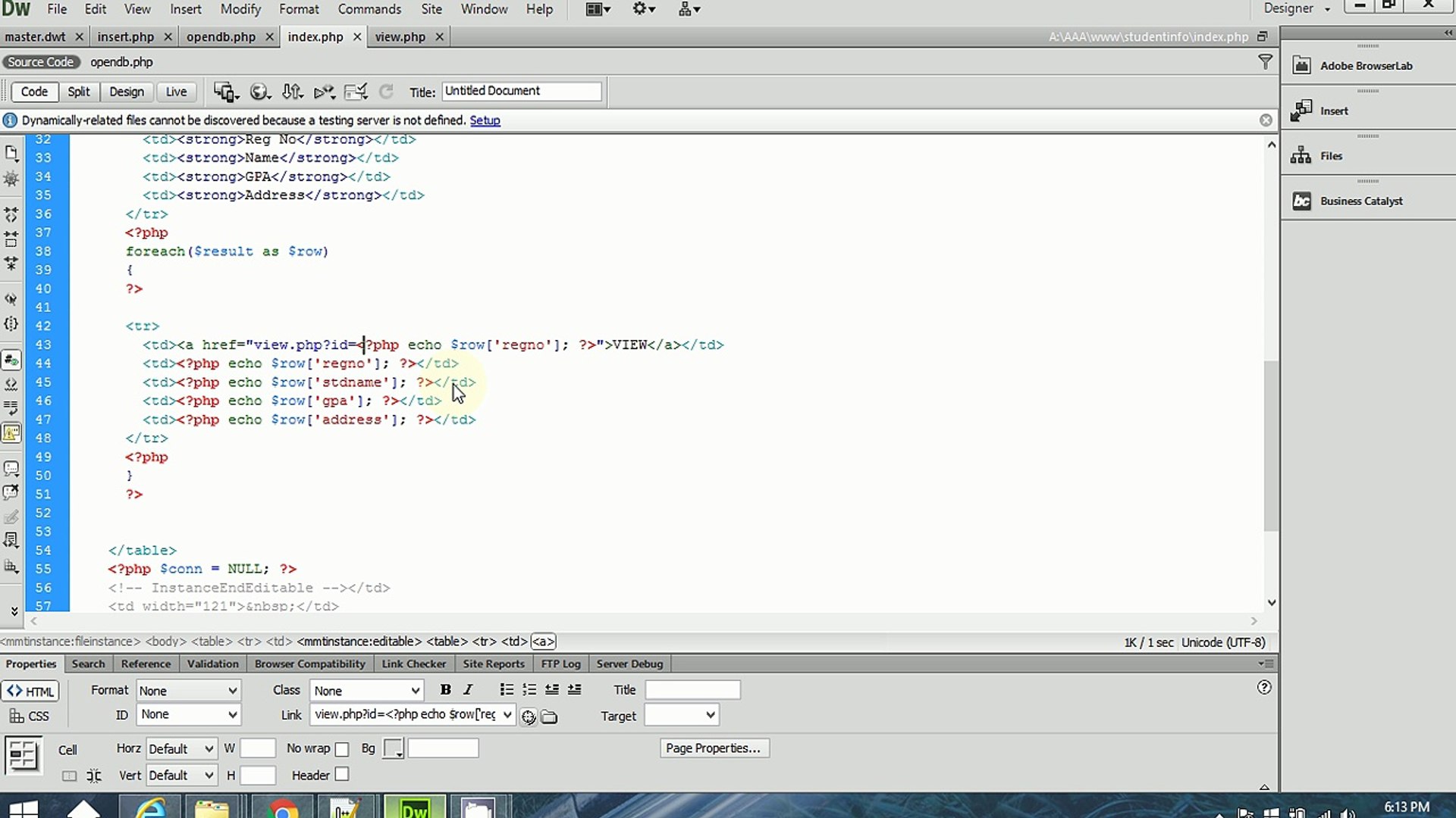 ⁣simple php tutorial part-6 (view data in a form in php)