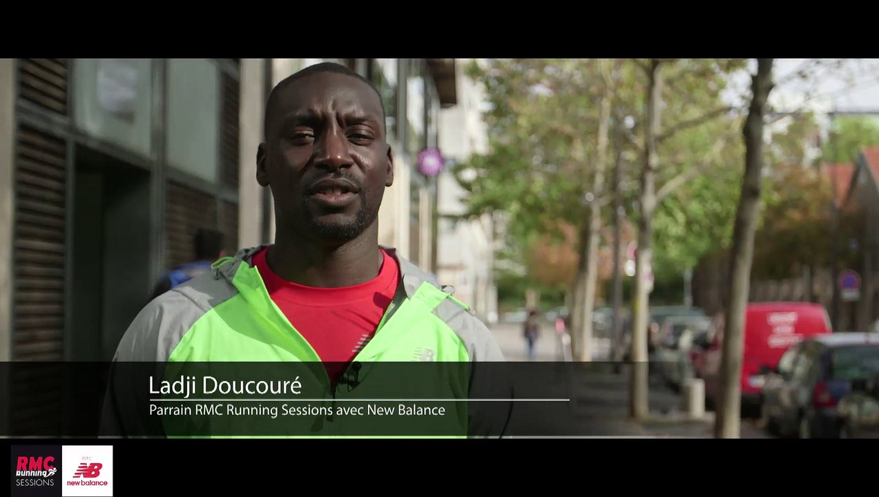 RMC Running Sessions avec New balance, Interview de Ladji Doucouré